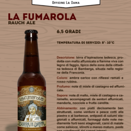 La Fumarola birra artigianale 33cl (6,5%)